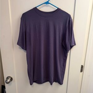 lululemon athletica purple jersey training Tee